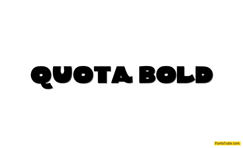 Quota Font
