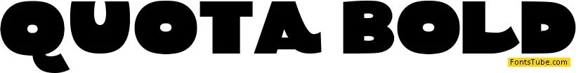 Quota Font