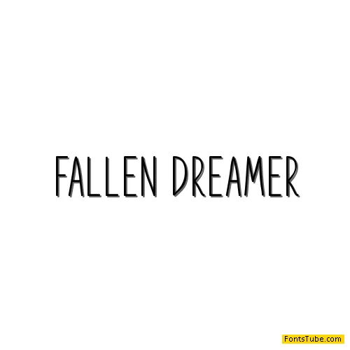 Fallen Dreamer Font
