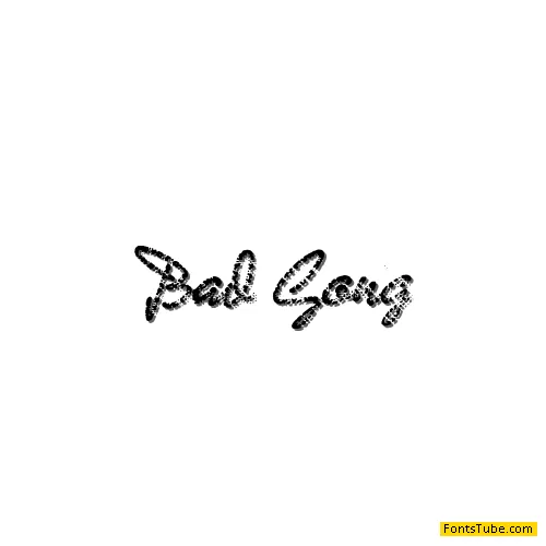 Bad Gong Font