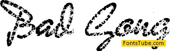 Bad Gong Font
