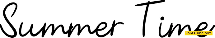 Summer Time Font