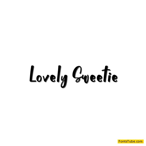 Lovely Sweetie
