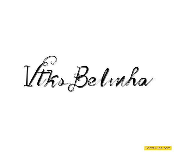 Vtks Belinha Font