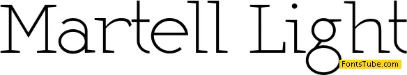 Martell Font Family