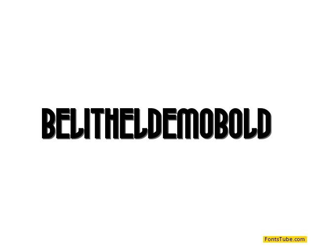 Belithel Demo Font Family