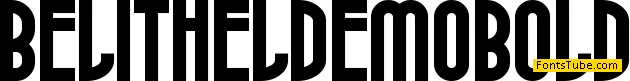 Belithel Demo Font Family