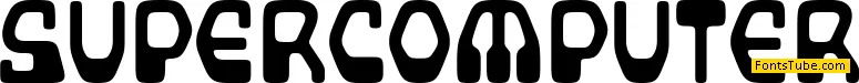 Supercomputer Font
