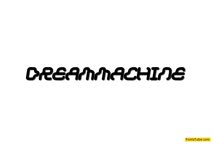 Dream machine Font