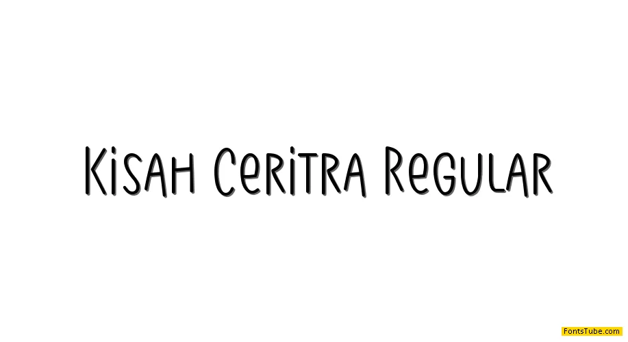 Kisah Ceritra Font