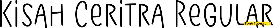 Kisah Ceritra Font