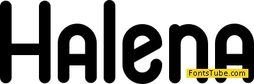 Halena - Personal Use Font