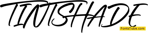 TINT SHADE - Personal Use Font