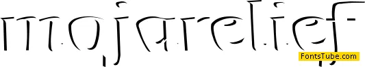 Mojacalo Relief Font