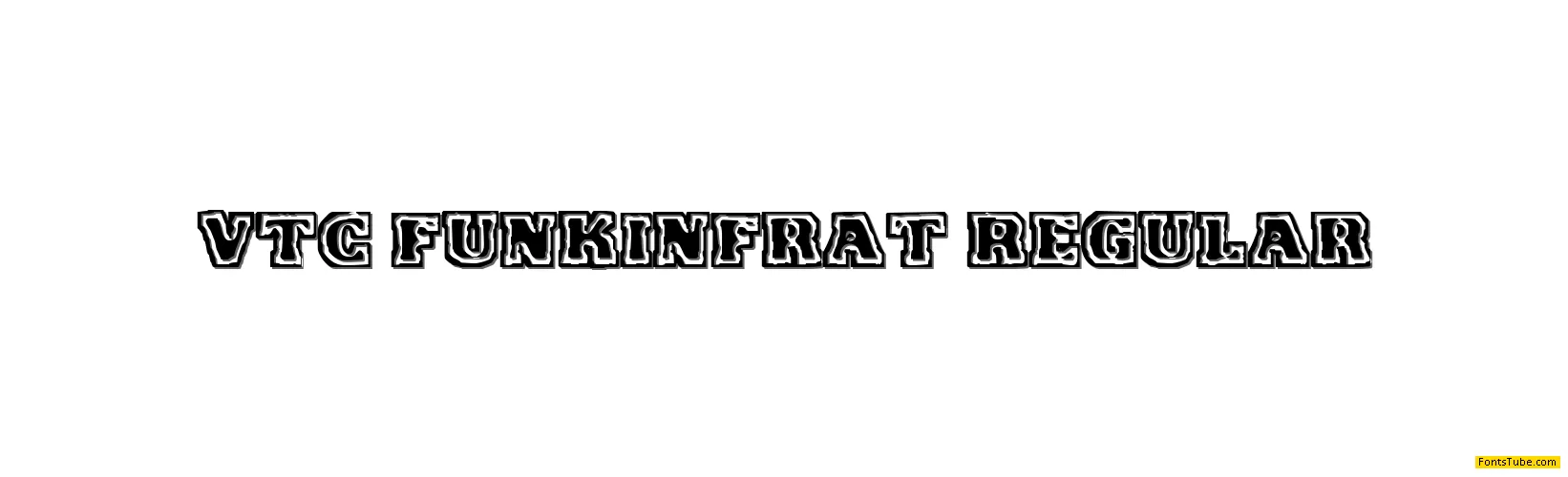 VTC Funkin Frat Font