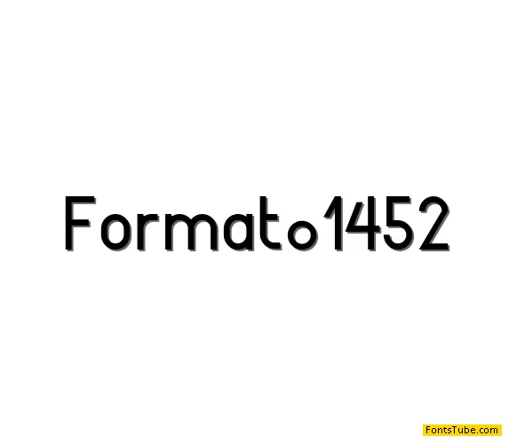 Format_1452 Font