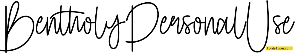 Bentholy Font