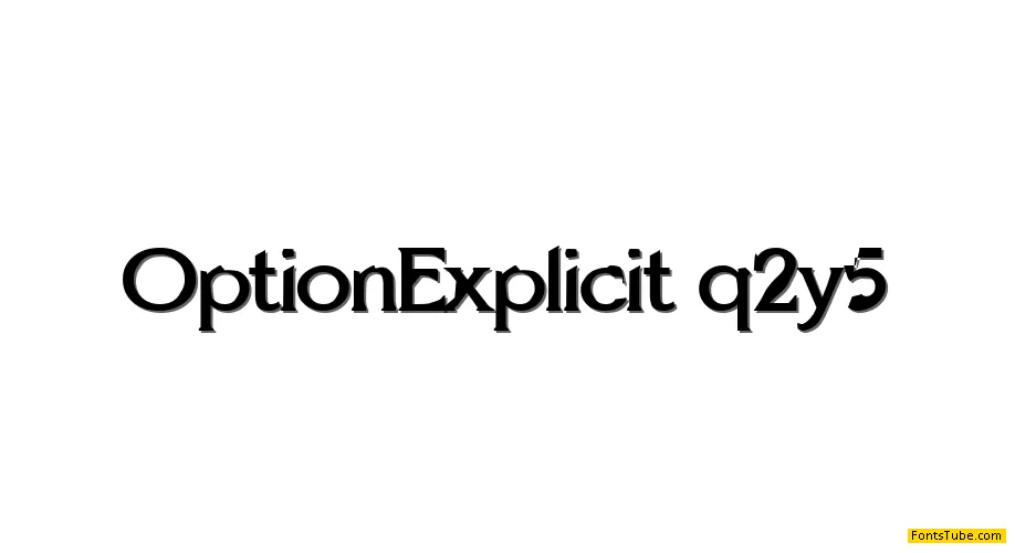 Option Explicit