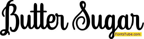 Butter Sugar Font