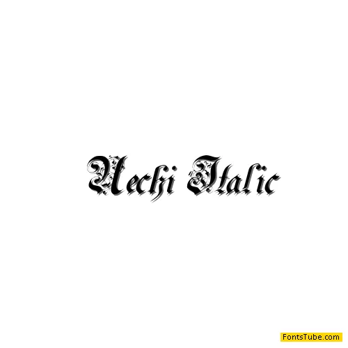 Uechi Font Family