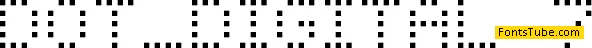 Dot Digital-7 Font