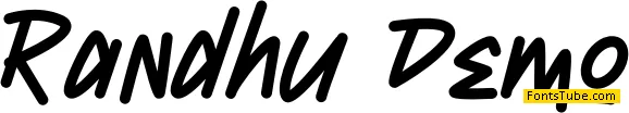 Randhu Free Trial Font
