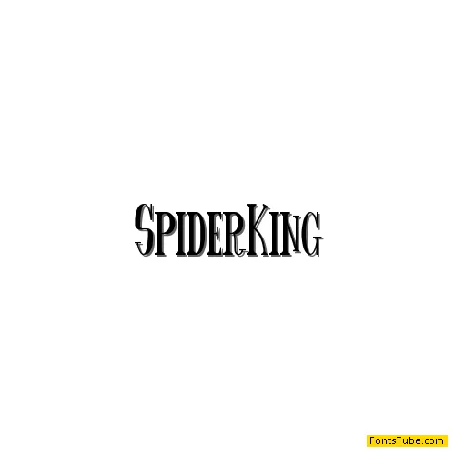 Spider King Font