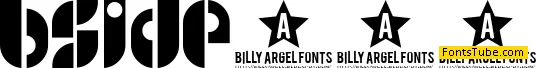 B SIDE Font