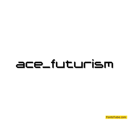 Ace Futurism Font
