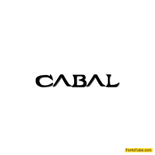 Cabal Font