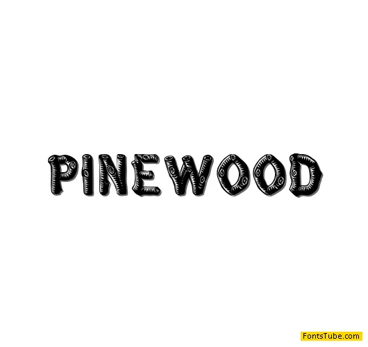Pinewood Font
