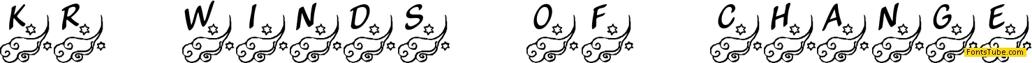 KR Winds Of Change Font