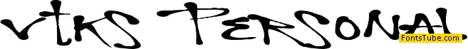 Vtks Personal Font