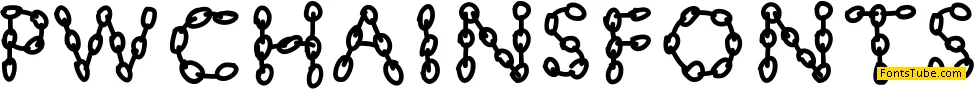 PWChainsfonts Font