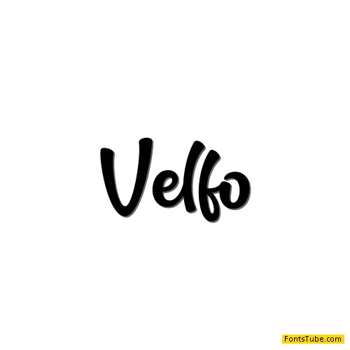 Velfo Font