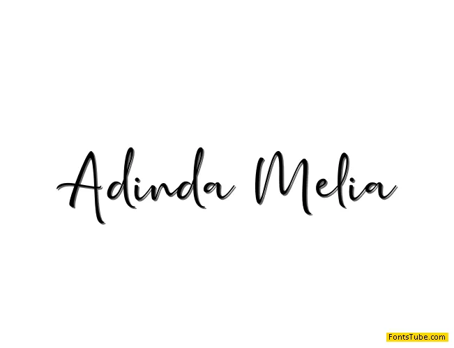 Adinda Melia Font