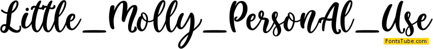Little_Molly_Personal_Use Font