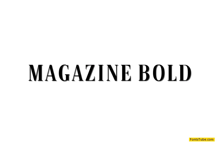 Magazine Font Family