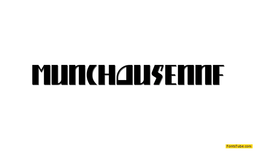 Munchausen NF Font