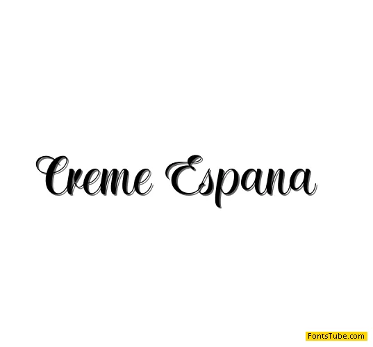 Creme Espana
