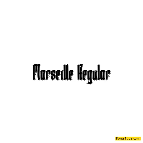 Marseille Font
