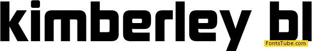Kimberley Font