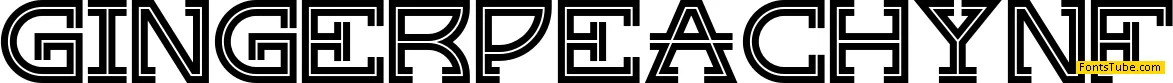 Ginger Peachy NF Font