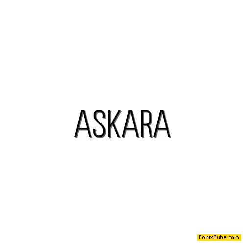 AT-Askara (demo) Font