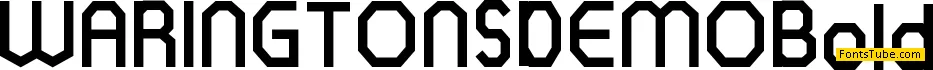 WARINGTONS DEMO Font Family
