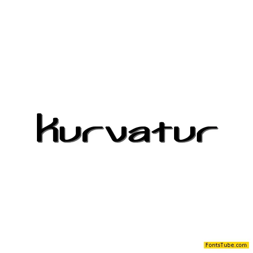 Kurvature BRK Font