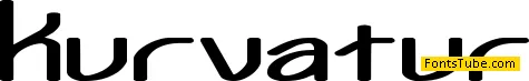 Kurvature BRK Font