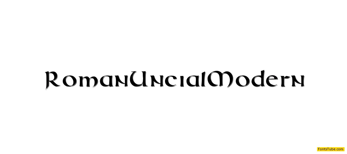 Roman Uncial Modern Font