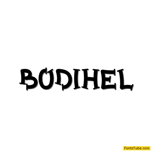 Bodihel Font
