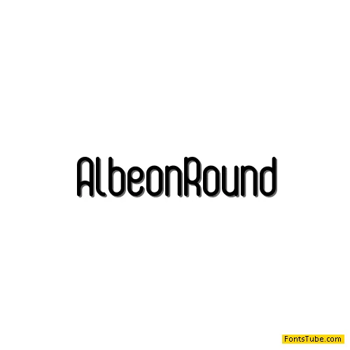 Albeon Round Font